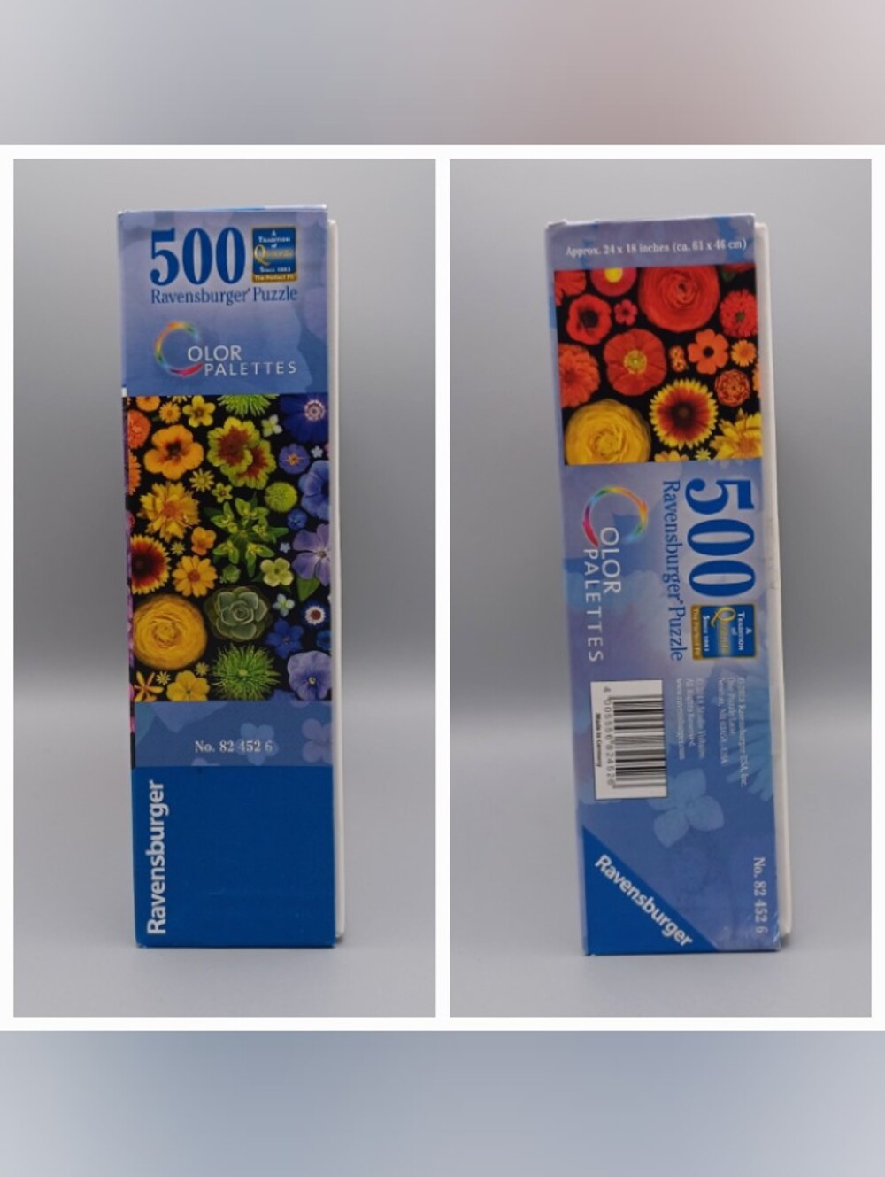 Ravensburger Color Palettes Flower Power Puzzle Complete - Picture 8 of 10
